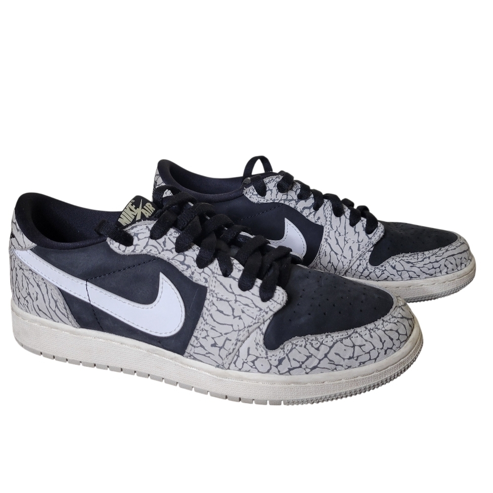 Nike Jordan 1 Retro Low OG GS Black Cement Air Jordan
